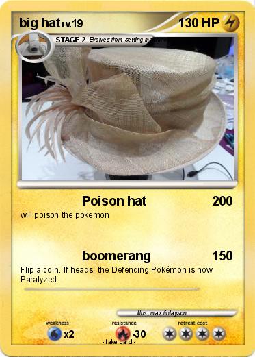 Pokemon big hat