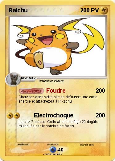 Pokemon Raichu