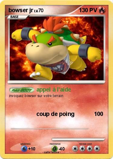 Pokemon bowser jr