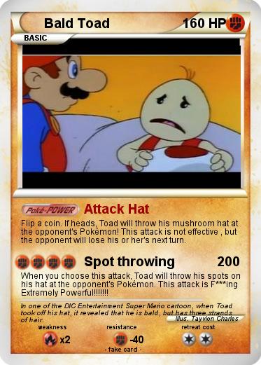 Pokemon Bald Toad