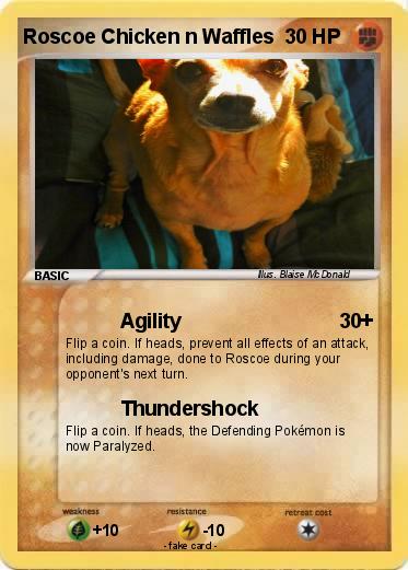 Pokemon Roscoe Chicken n Waffles