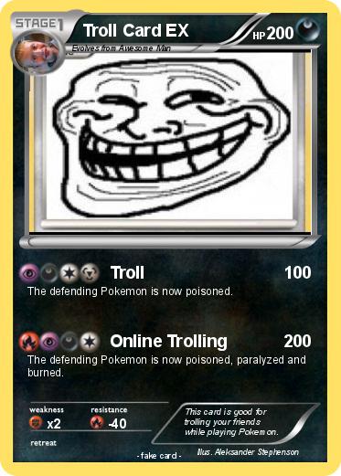 Pokemon Troll Card EX