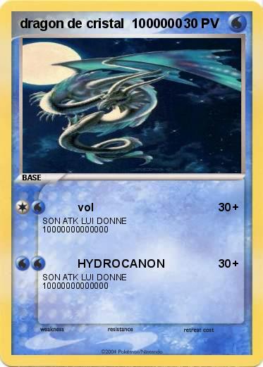 Pokemon dragon de cristal  1000000