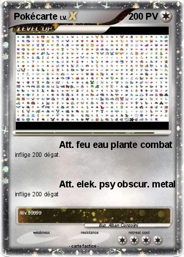 Pokemon Pokécarte