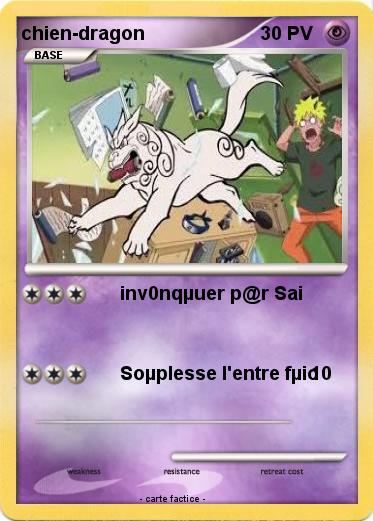Pokemon chien-dragon