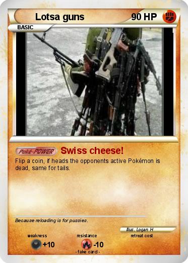 Pokemon Lotsa guns