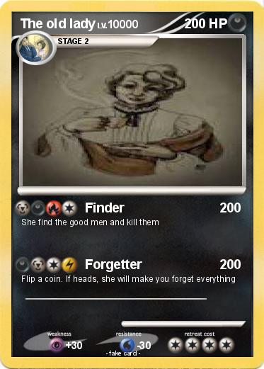 Pokemon The old lady