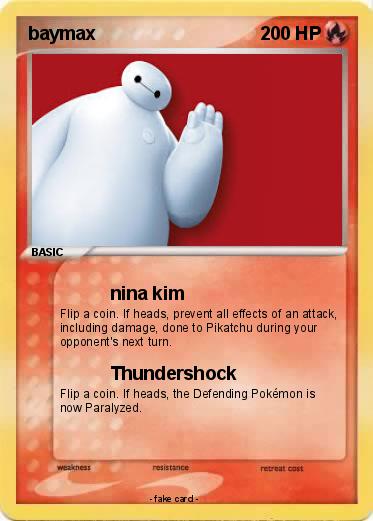 Pokemon baymax