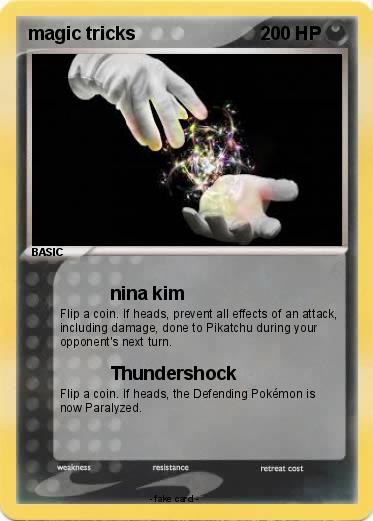 Pokemon magic tricks