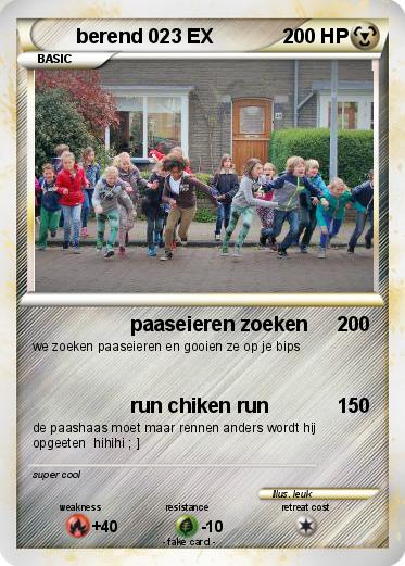 Pokemon berend 023 EX