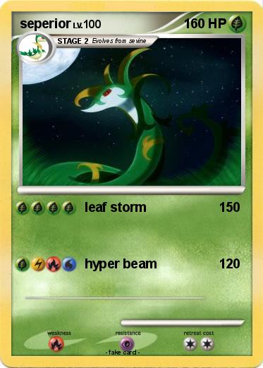 Pokemon seperior