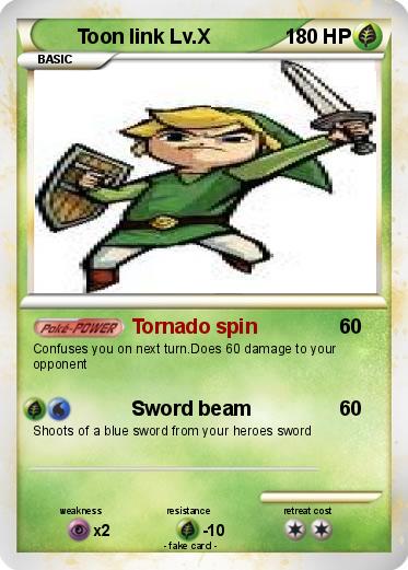 Pokemon Toon link Lv.X
