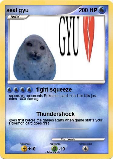 Pokemon seal gyu