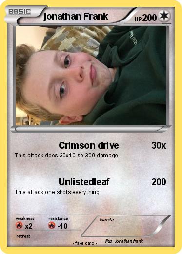 Pokemon jonathan Frank