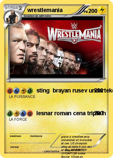Pokemon wrestlemania