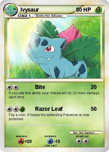 Pokemon Ivysaur