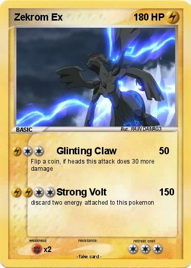 Pokemon Zekrom Ex