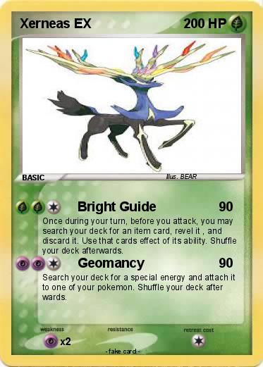 Pokemon Xerneas EX