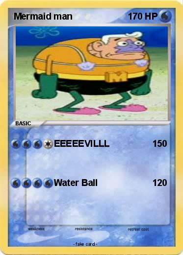 Pokemon Mermaid man