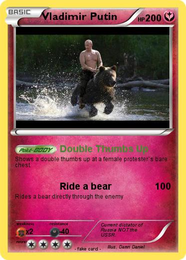 Pokemon Vladimir Putin