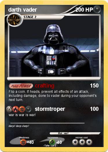 Pokemon darth vader