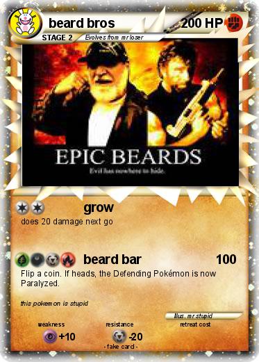 Pokemon beard bros