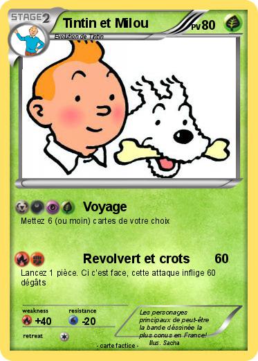 Pokemon Tintin et Milou