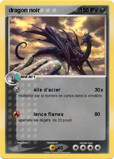 Pokemon dragon noir 