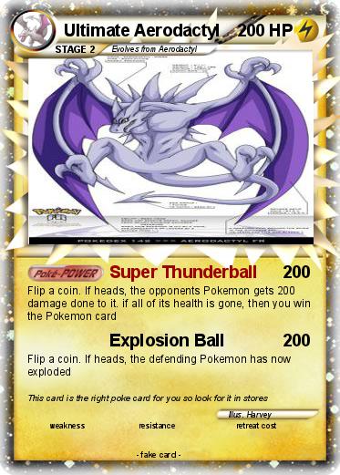 Pokemon Ultimate Aerodactyl