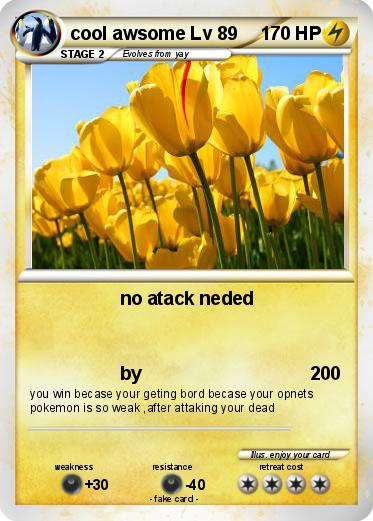Pokemon cool awsome Lv 89