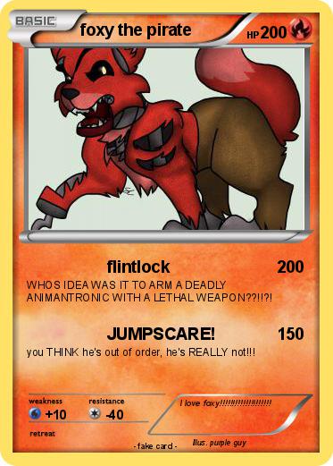 Pokemon foxy the pirate