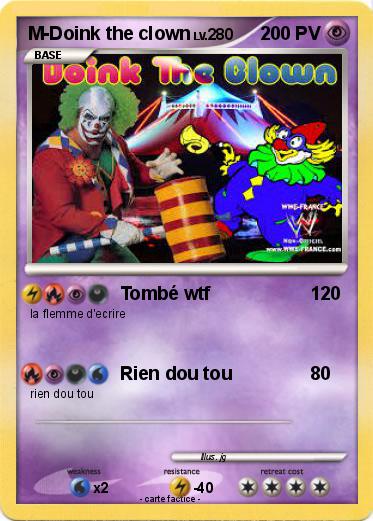 Pokemon M-Doink the clown