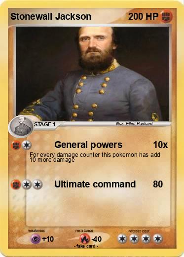 Pokemon Stonewall Jackson