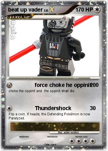 Pokemon beat up vader