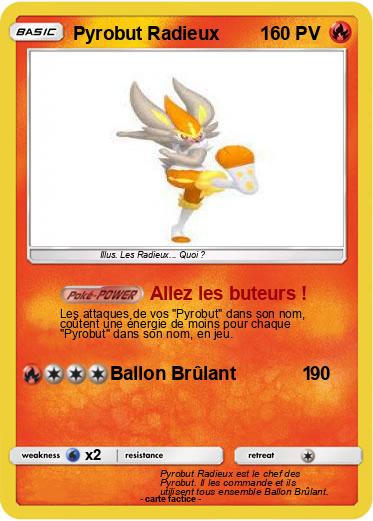 Pokemon Pyrobut Radieux
