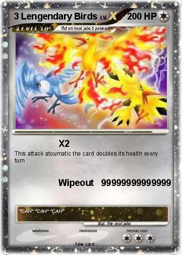 Pokemon 3 Lengendary Birds