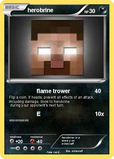Pokemon herobrine