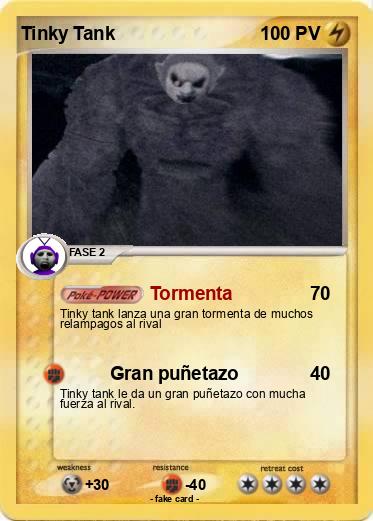 Pokemon Tinky Tank