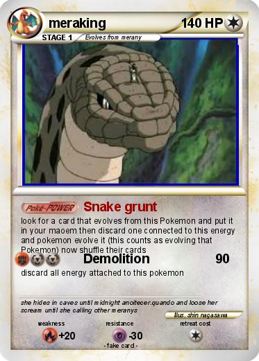 Pokemon meraking