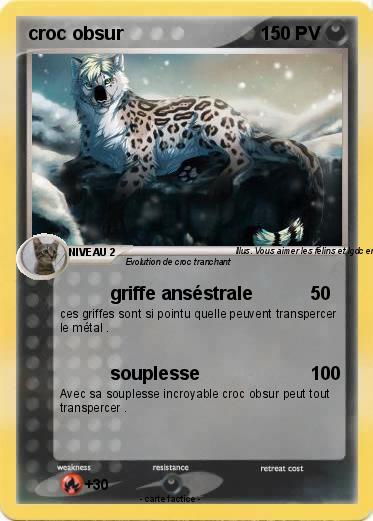 Pokemon croc obsur