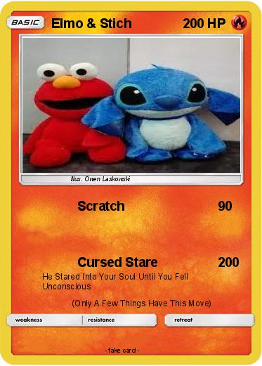 Pokemon Elmo & Stich