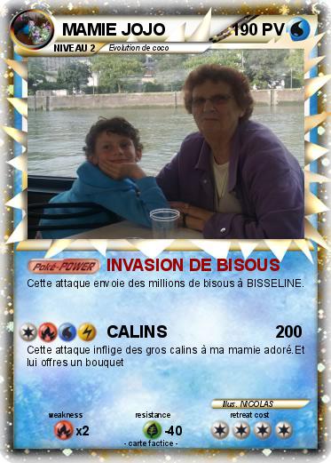 Pokemon MAMIE JOJO