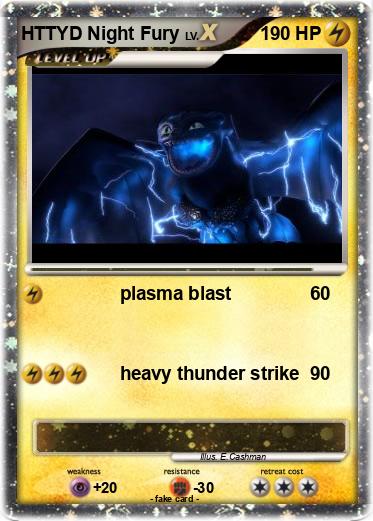 Pokemon HTTYD Night Fury