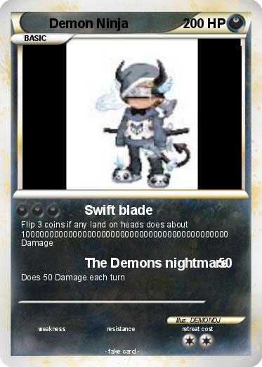 Pokemon Demon Ninja