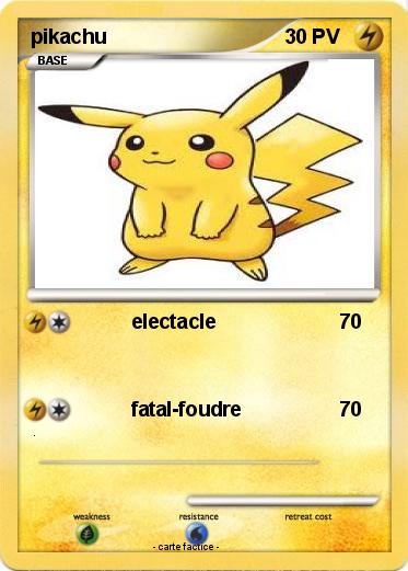 Pokemon pikachu