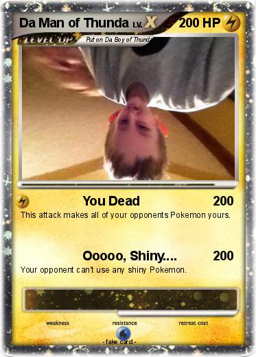 Pokemon Da Man of Thunda