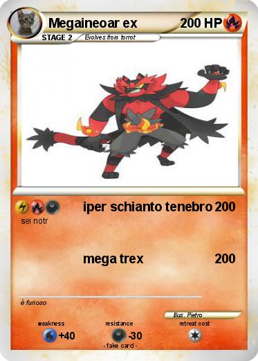 Pokemon Megaineoar ex
