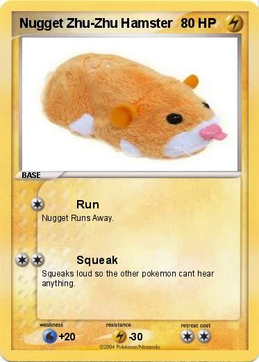 Pokemon Nugget Zhu-Zhu Hamster