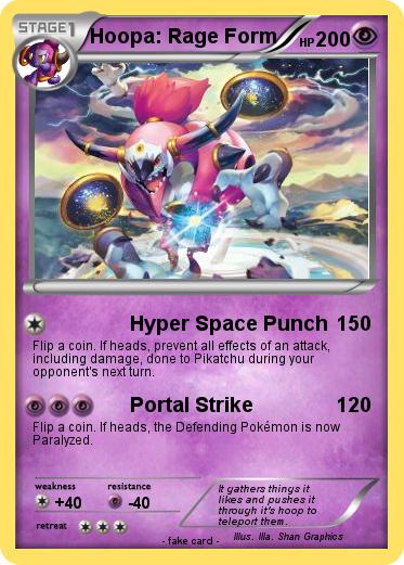 Pokemon Hoopa: Rage Form