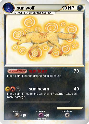 Pokemon sun wolf